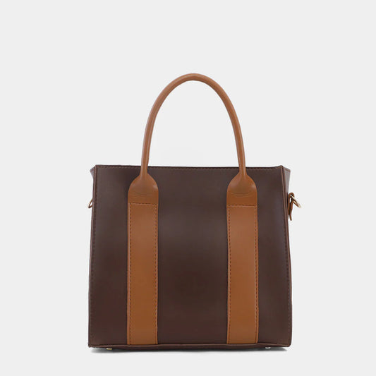 ZENITH BROWN TOTE BAG