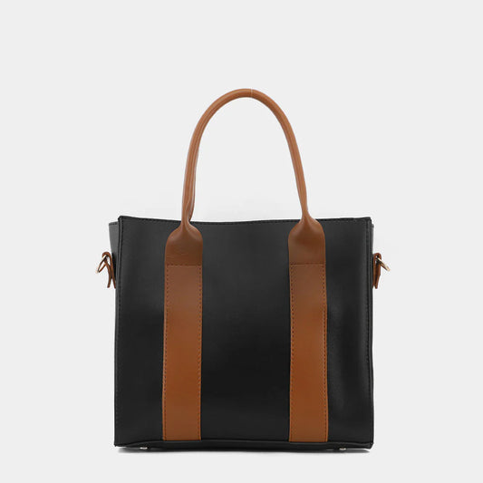 ZENITH BLACK COLOR TOTE BAG