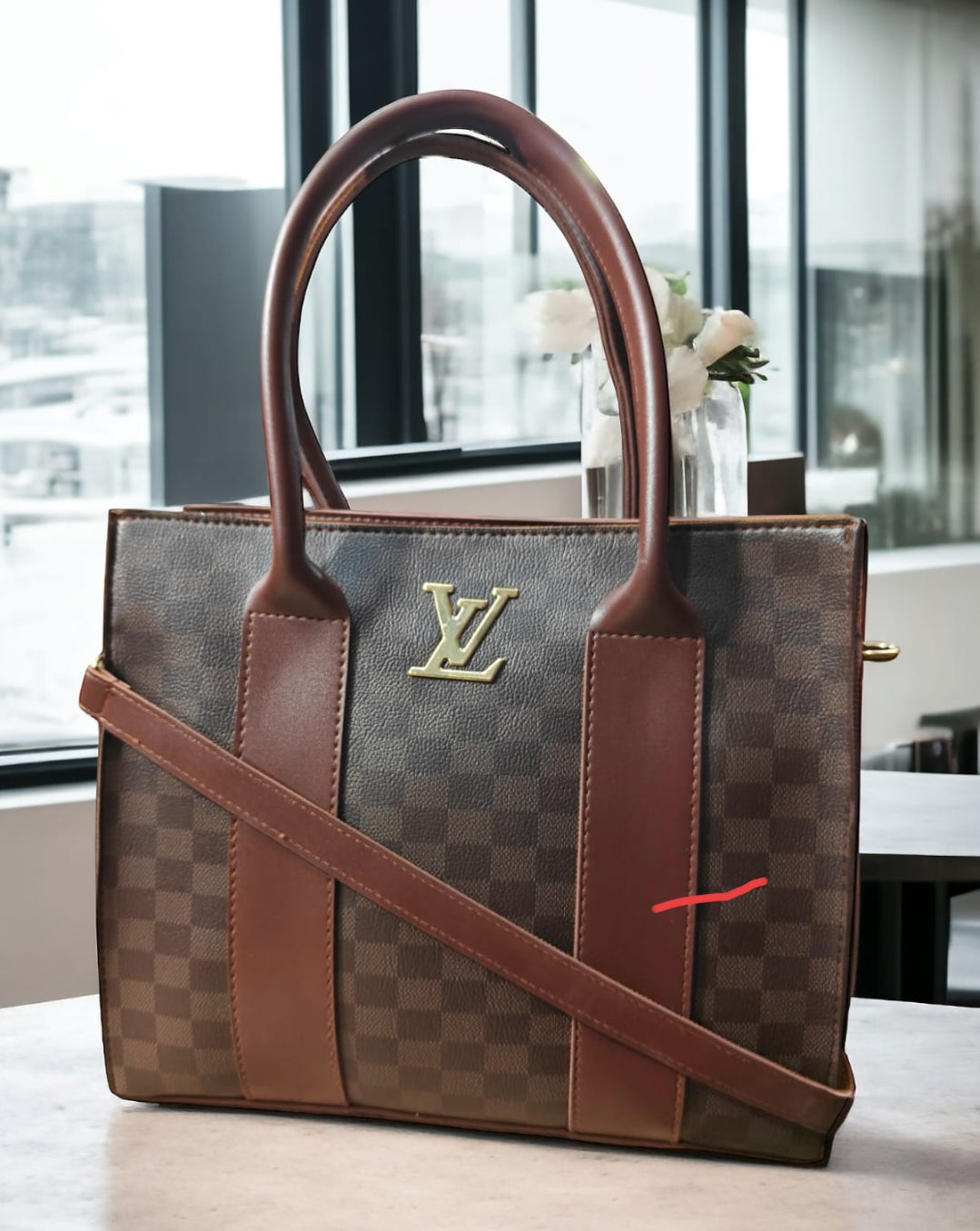 LV CHECK TRENDING TOTE BAG