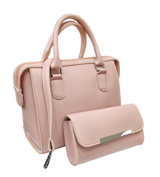 CELESTE PEACH 2 PIECE BAG