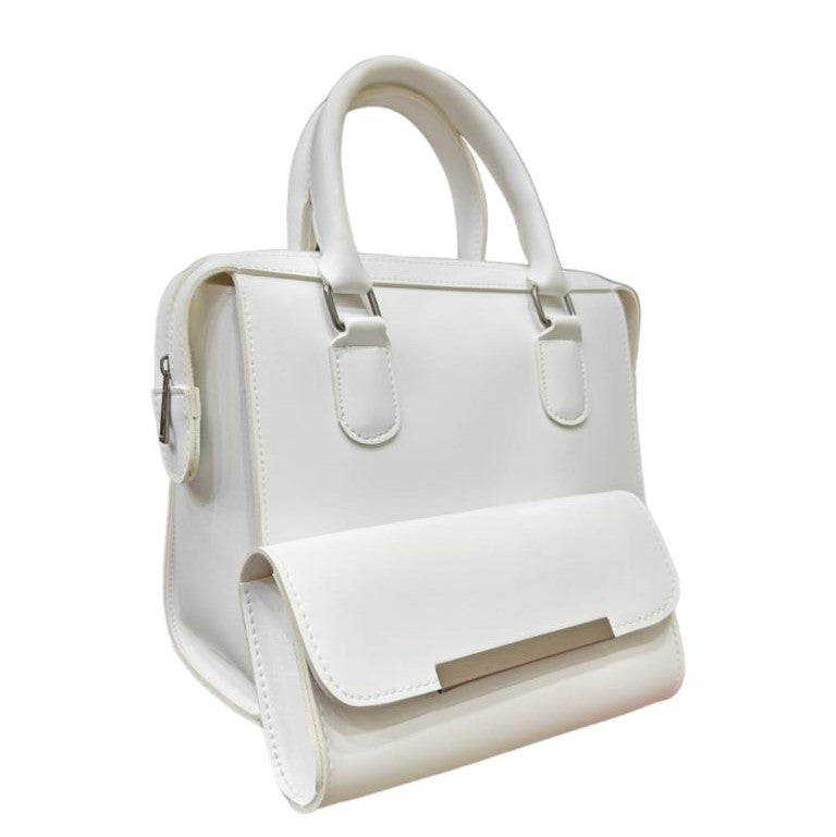 CELESTE WHITE 2 PIECE BAG