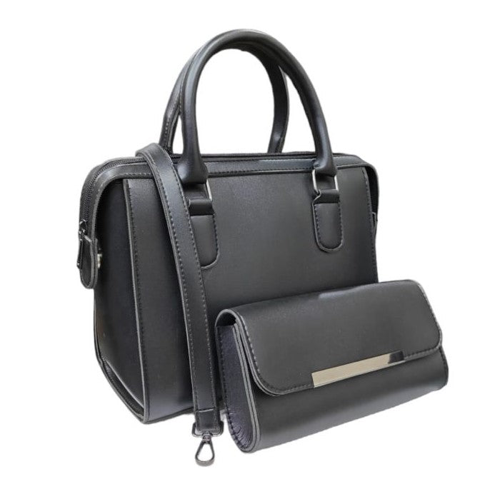 CELESTE BLACK 2 PIECE BAG